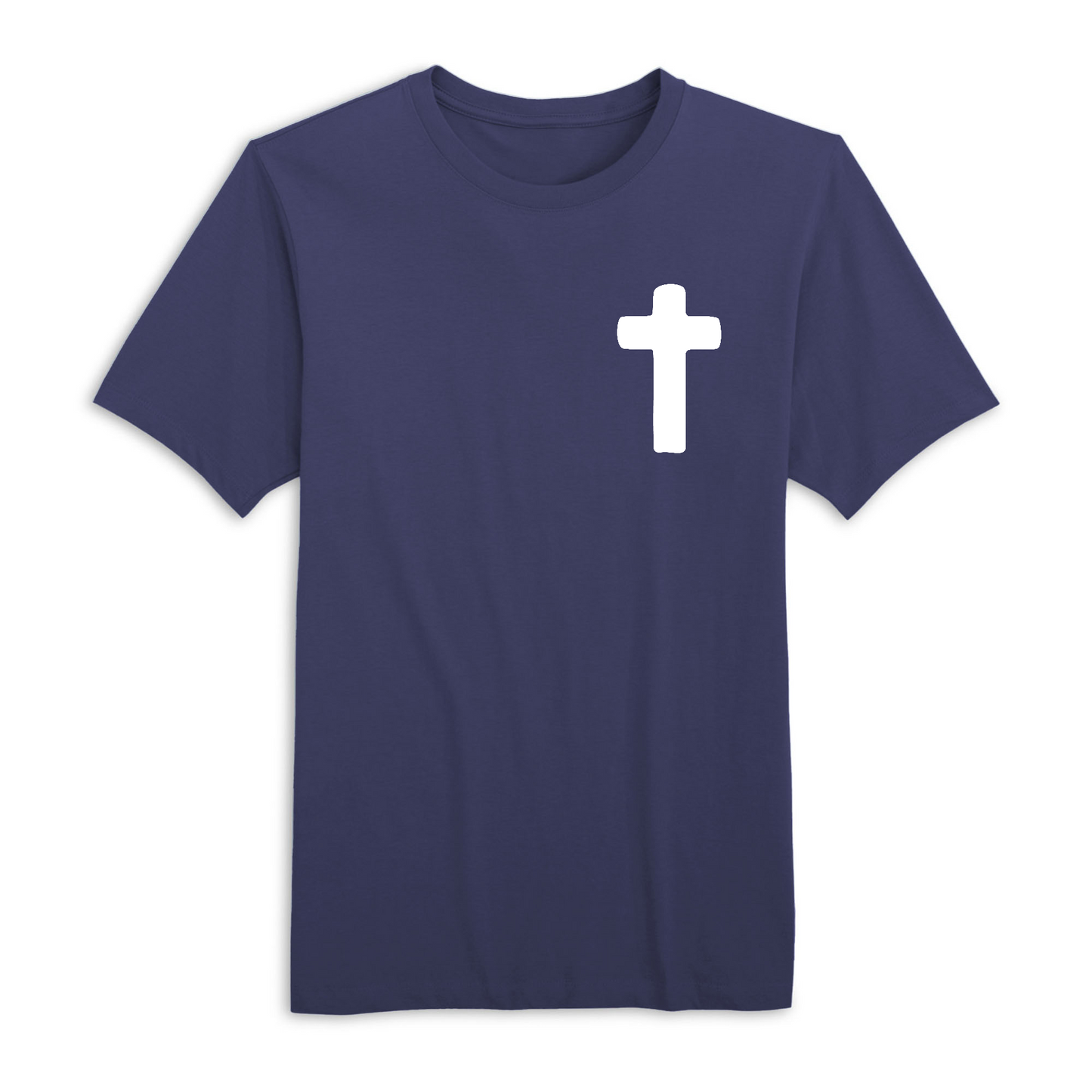 Mens Small Navy Style_T-Shirt