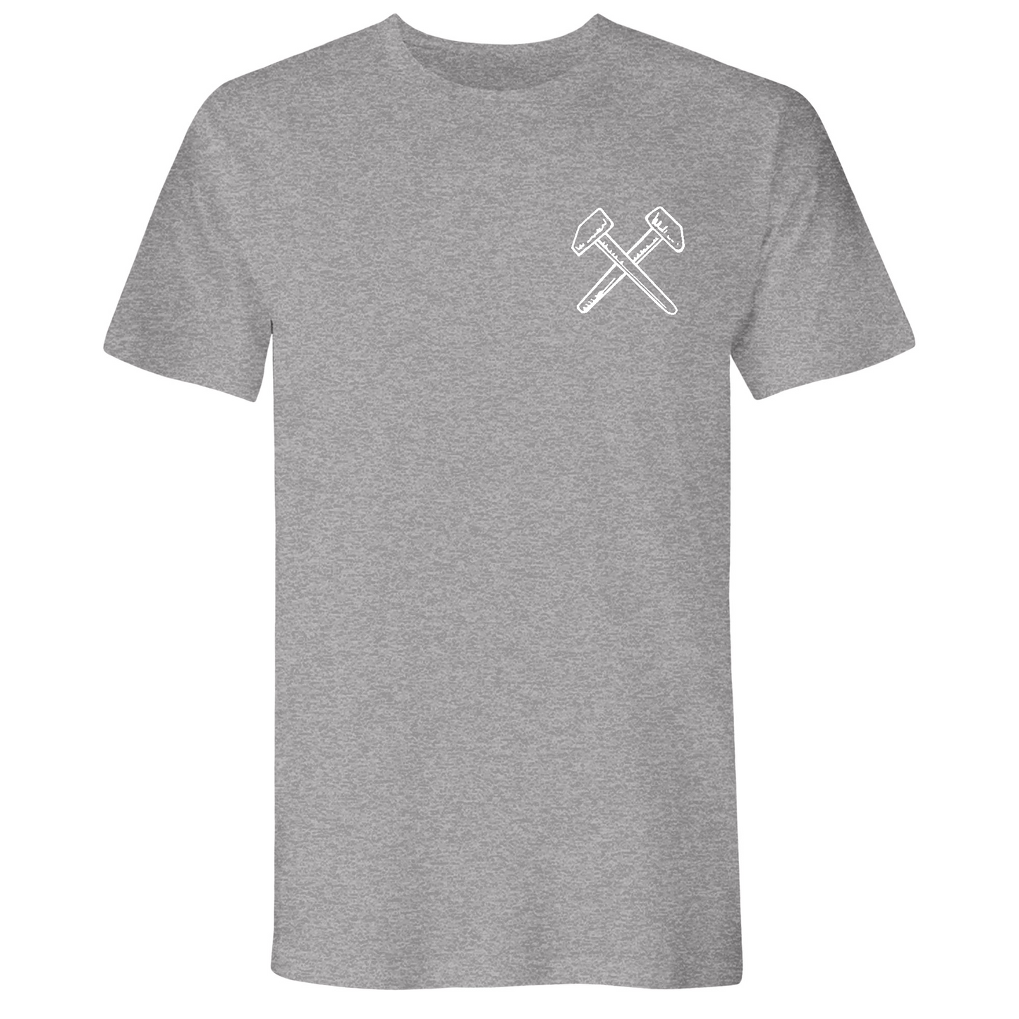 Mens Small Dark Heather Gray Style_T-Shirt