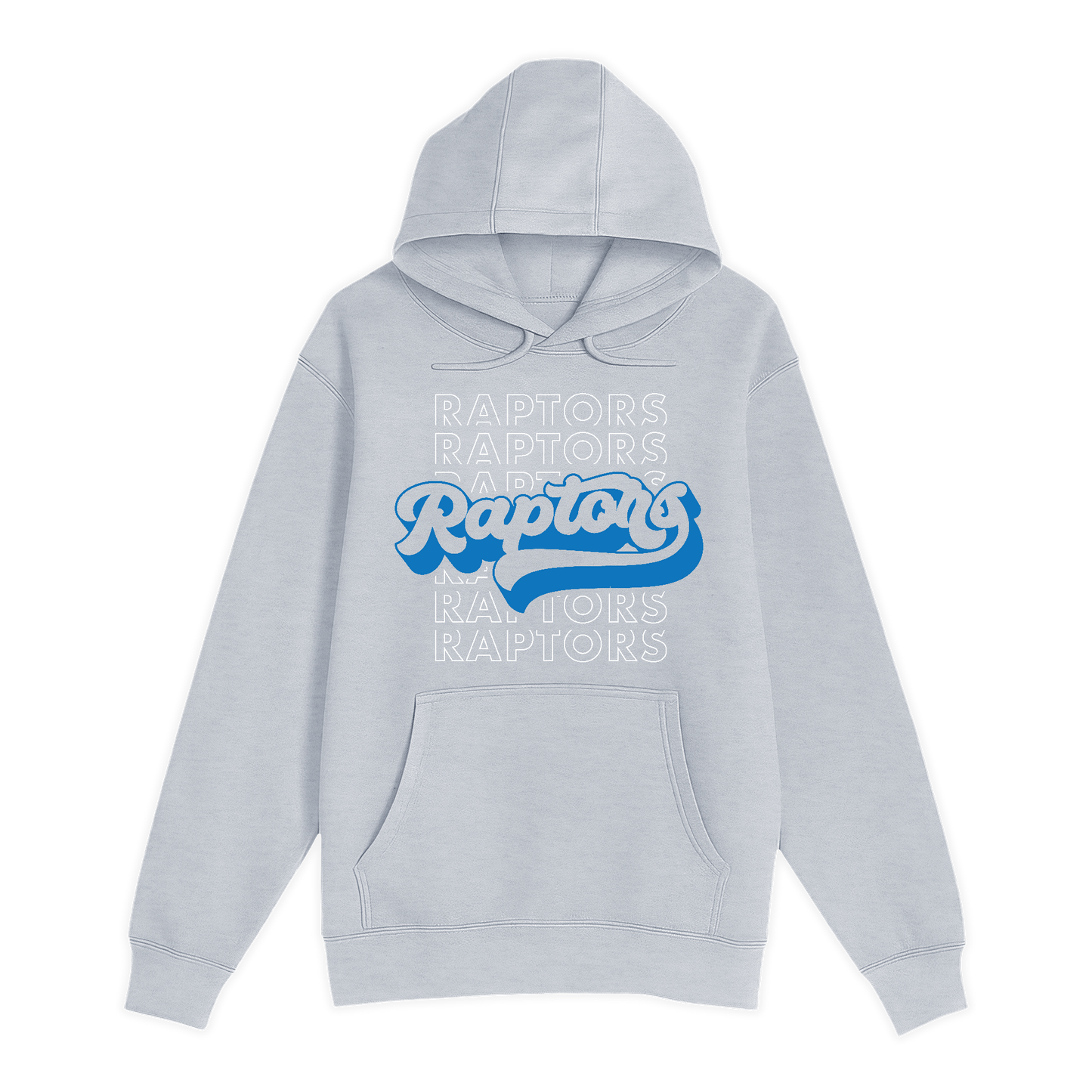 Unisex Small Heather Gray Pullover Hooded Sweatshirt