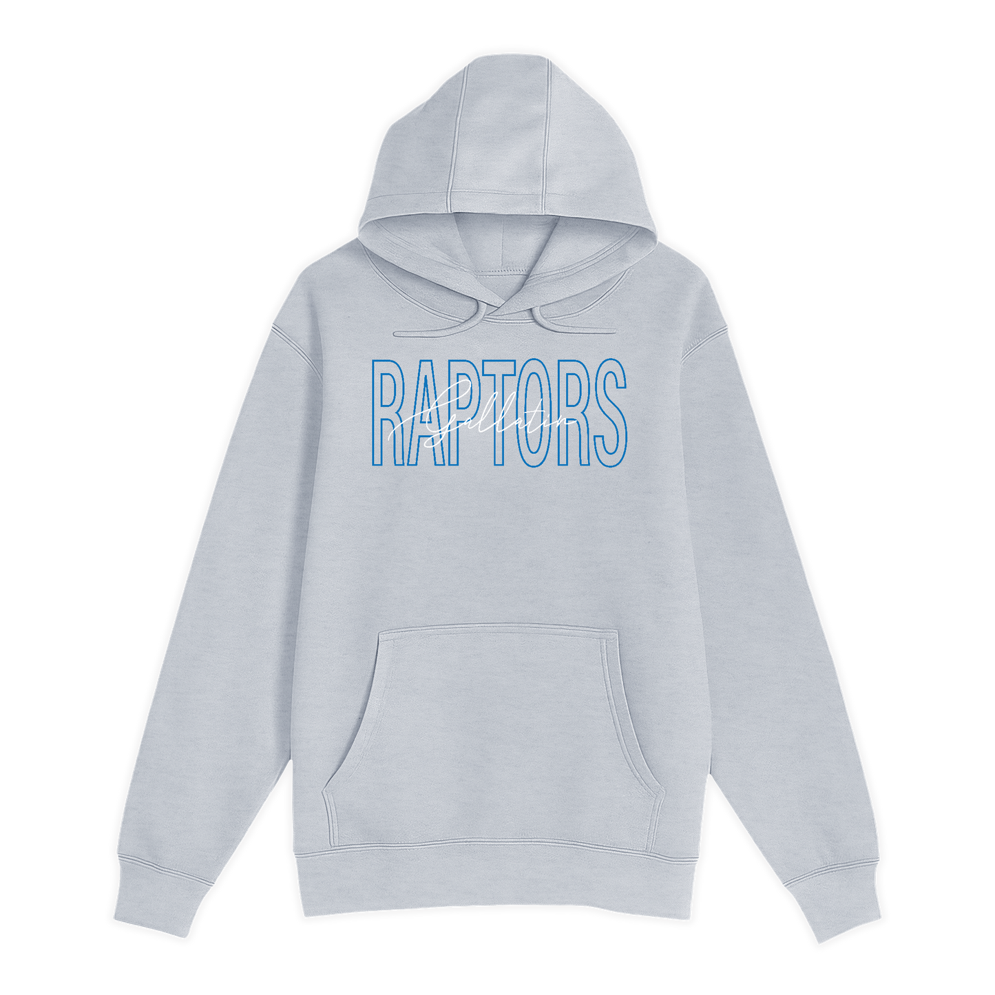 Unisex Small Heather Gray Pullover Hooded Sweatshirt