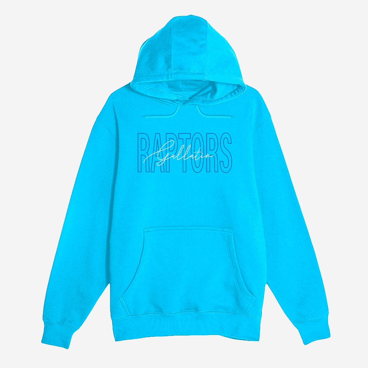 Unisex Small Deep Ocean Pullover Hooded Sweatshirt