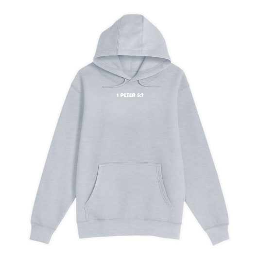 Unisex Small Heather Gray Pullover Hooded Sweatshirt