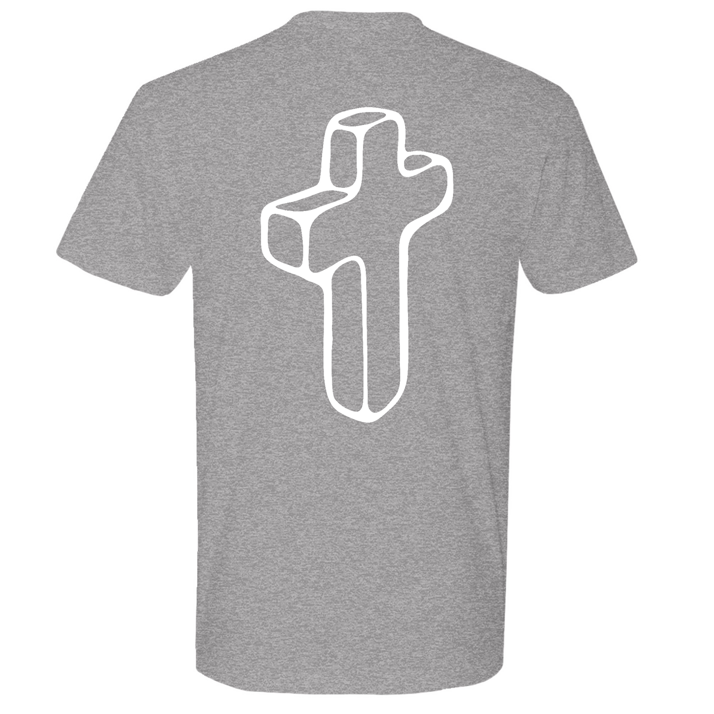 Mens Medium Dark Heather Gray Style_T-Shirt