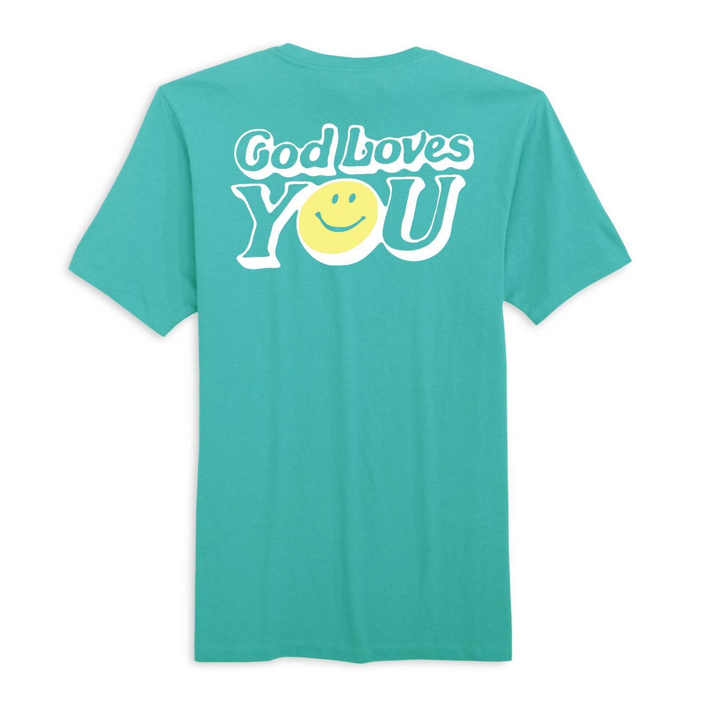 Mens Medium Green Style_T-Shirt