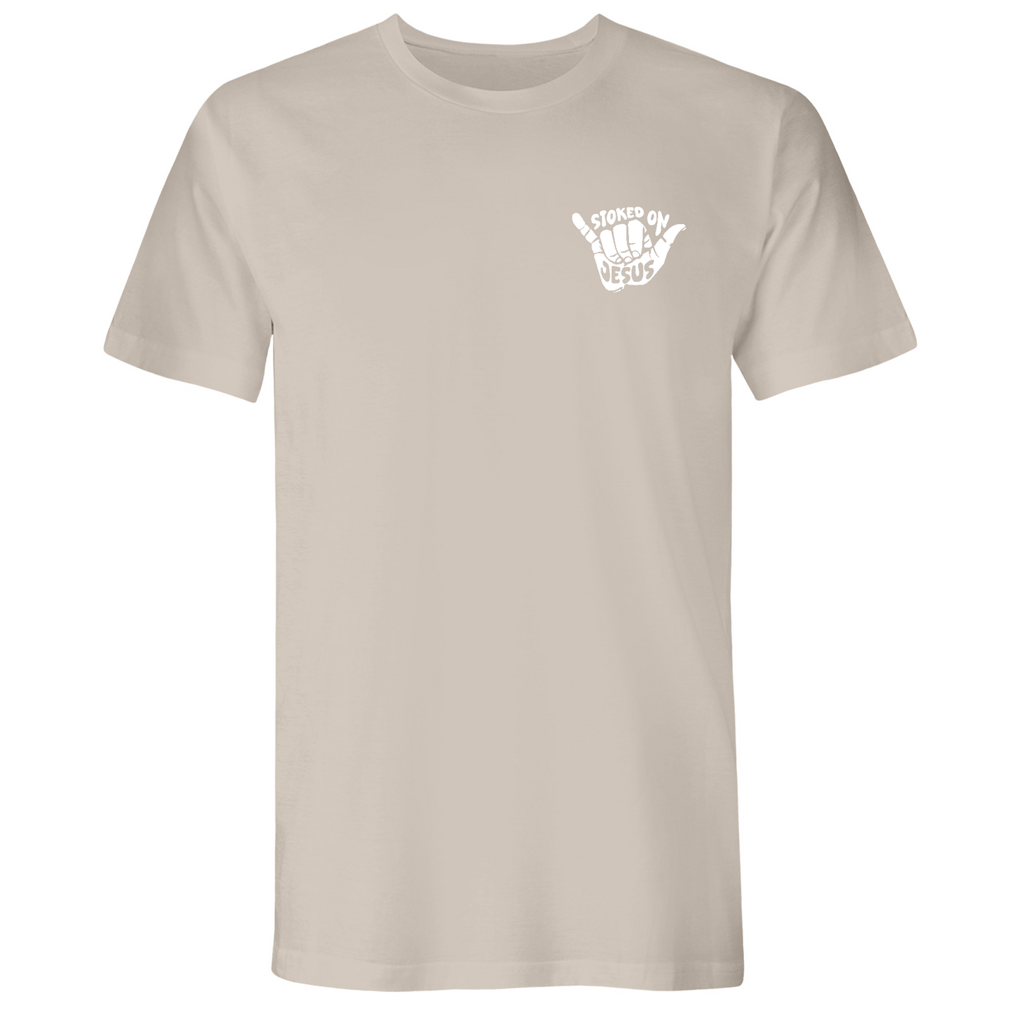 Mens Small Sand Style_T-Shirt