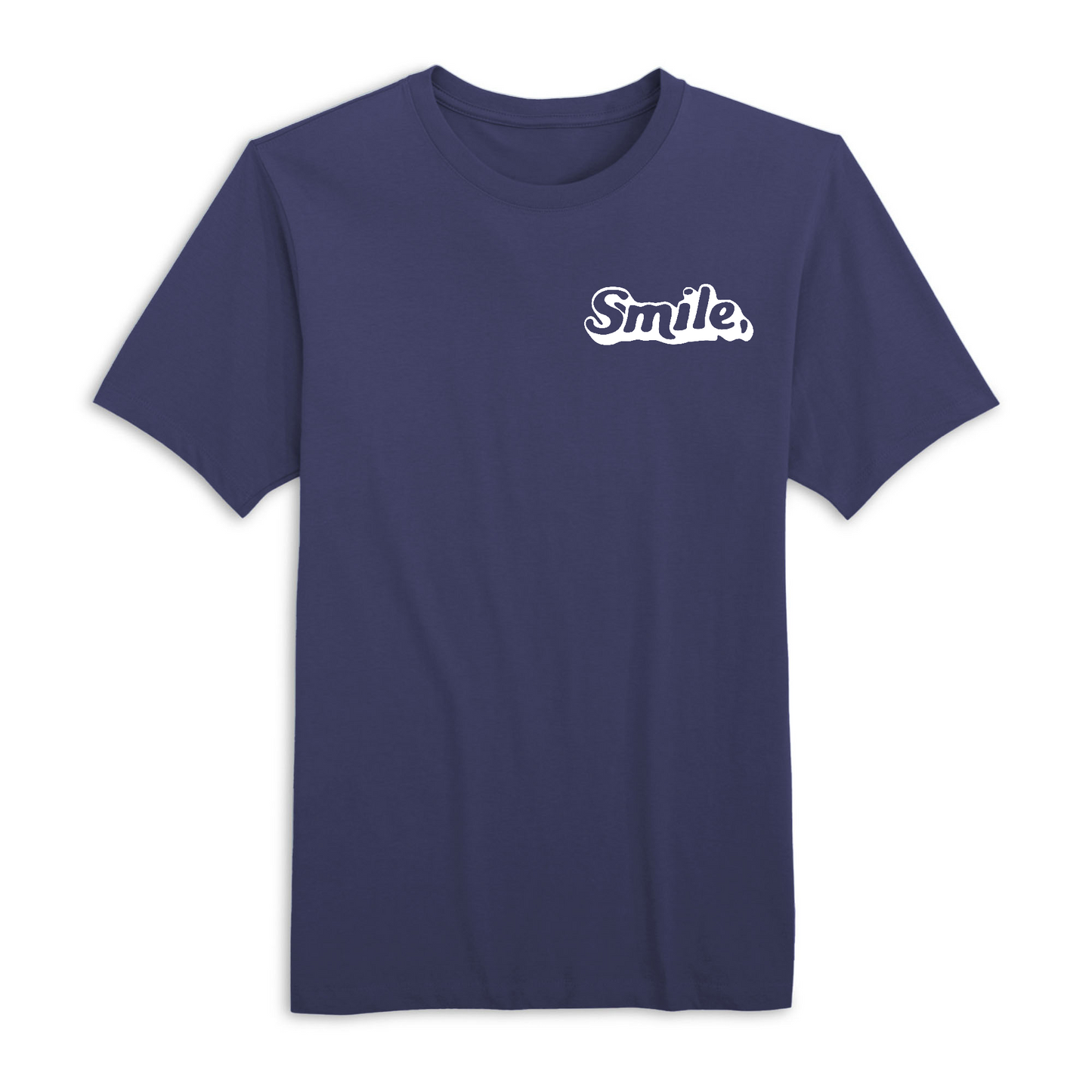 Mens Small Navy Style_T-Shirt