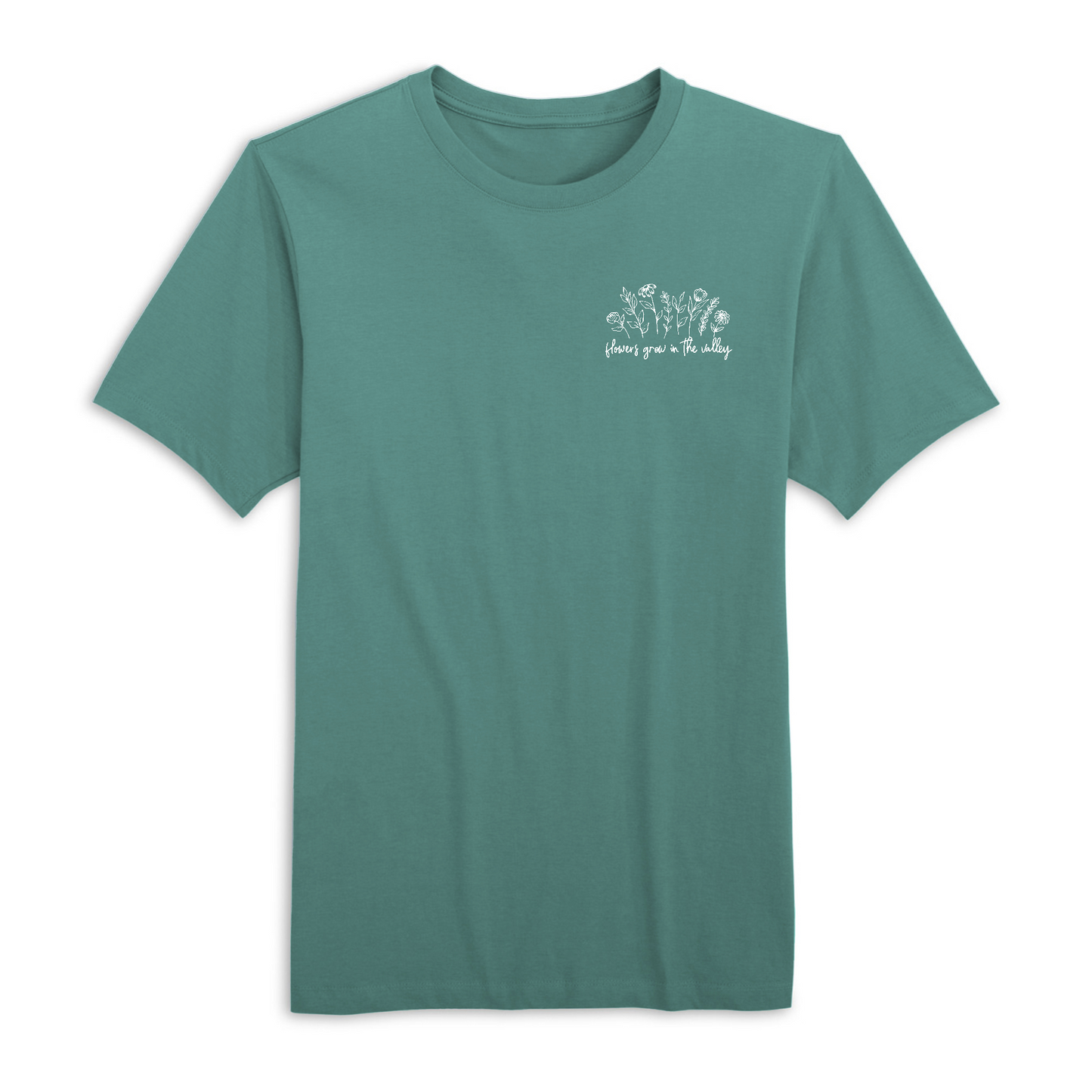 Mens Small Pine Style_T-Shirt