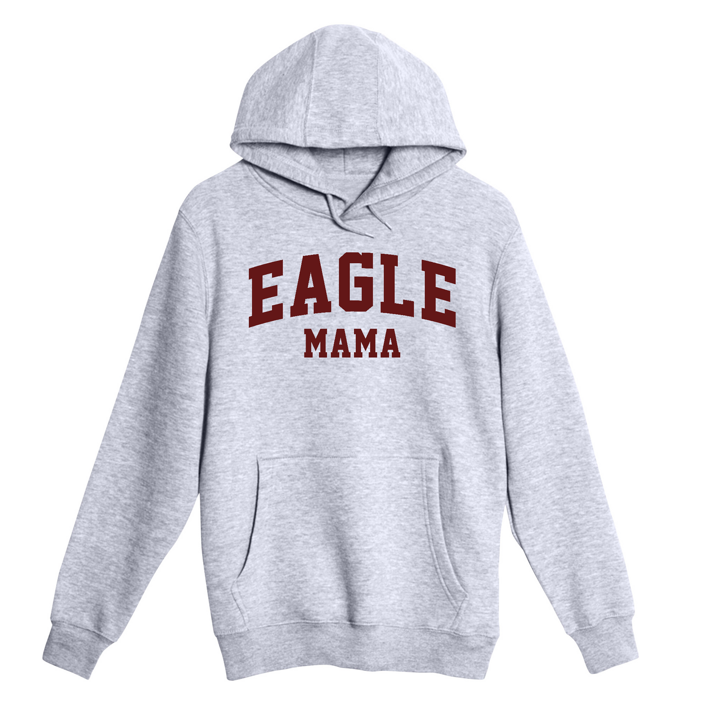 Unisex Small Heather Gray Pullover Hooded Sweatshirt