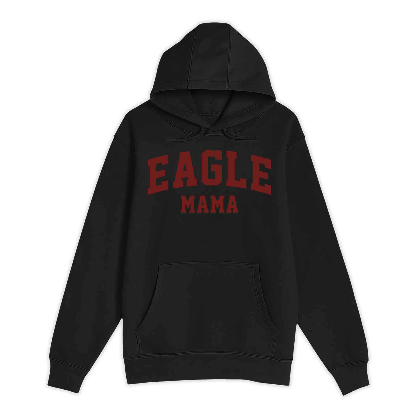 Unisex Small Black Pullover Hooded Sweatshirt