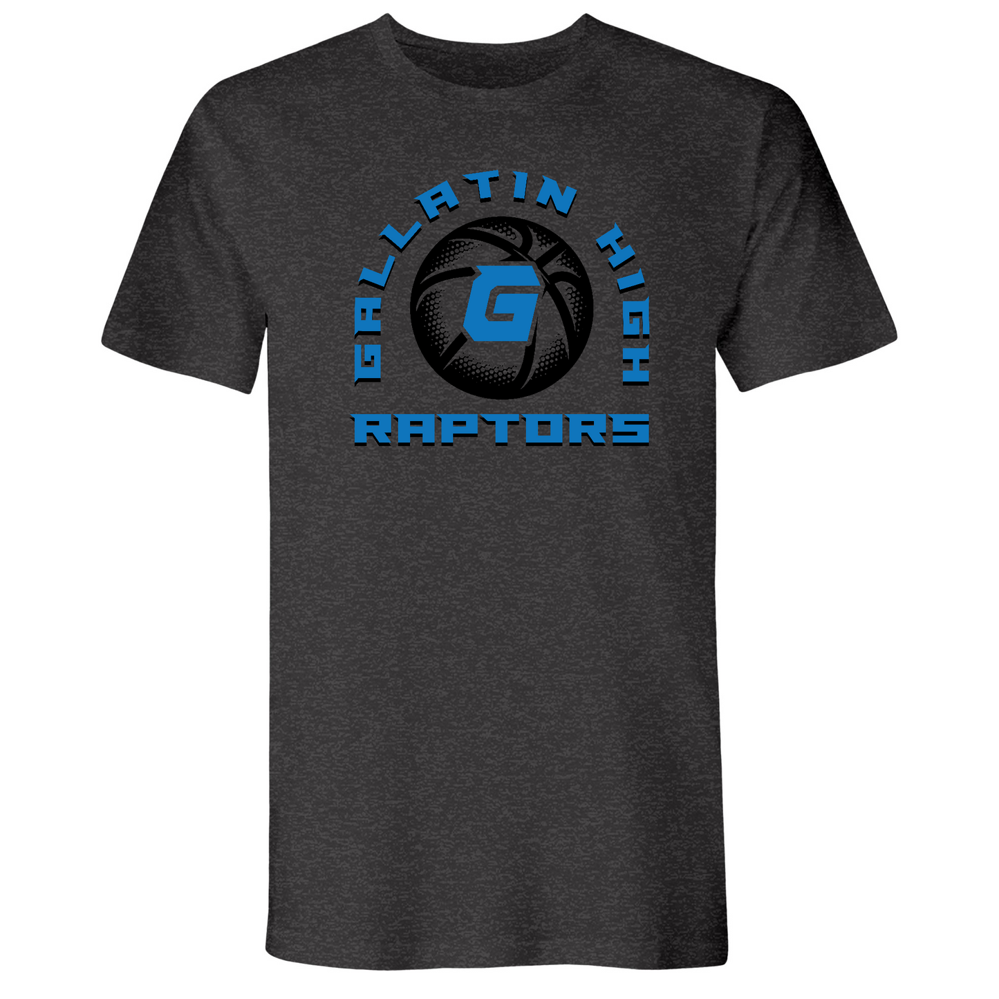 Mens Small Heather Heavy Metal Style_T-Shirt