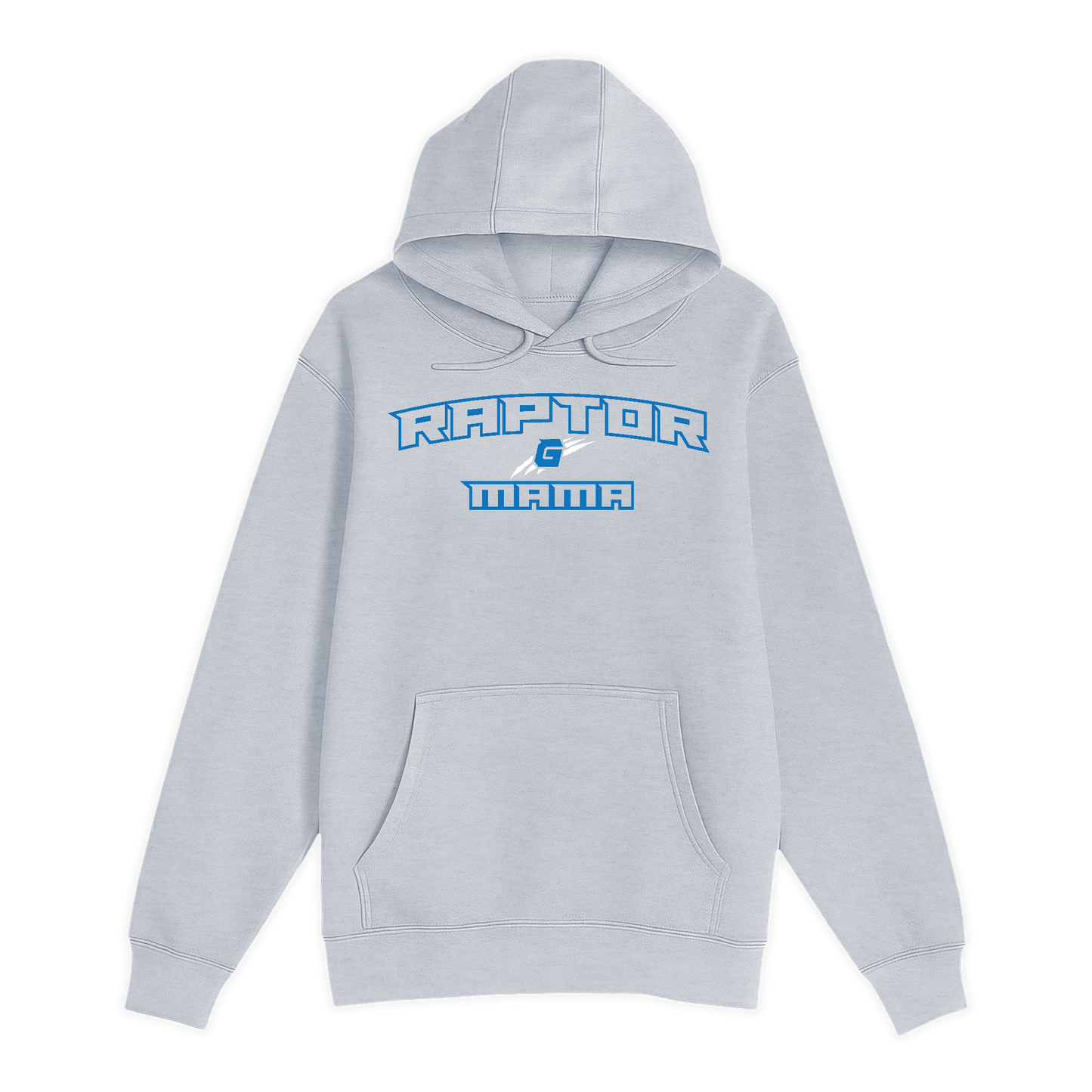 Unisex Small Heather Gray Pullover Hooded Sweatshirt