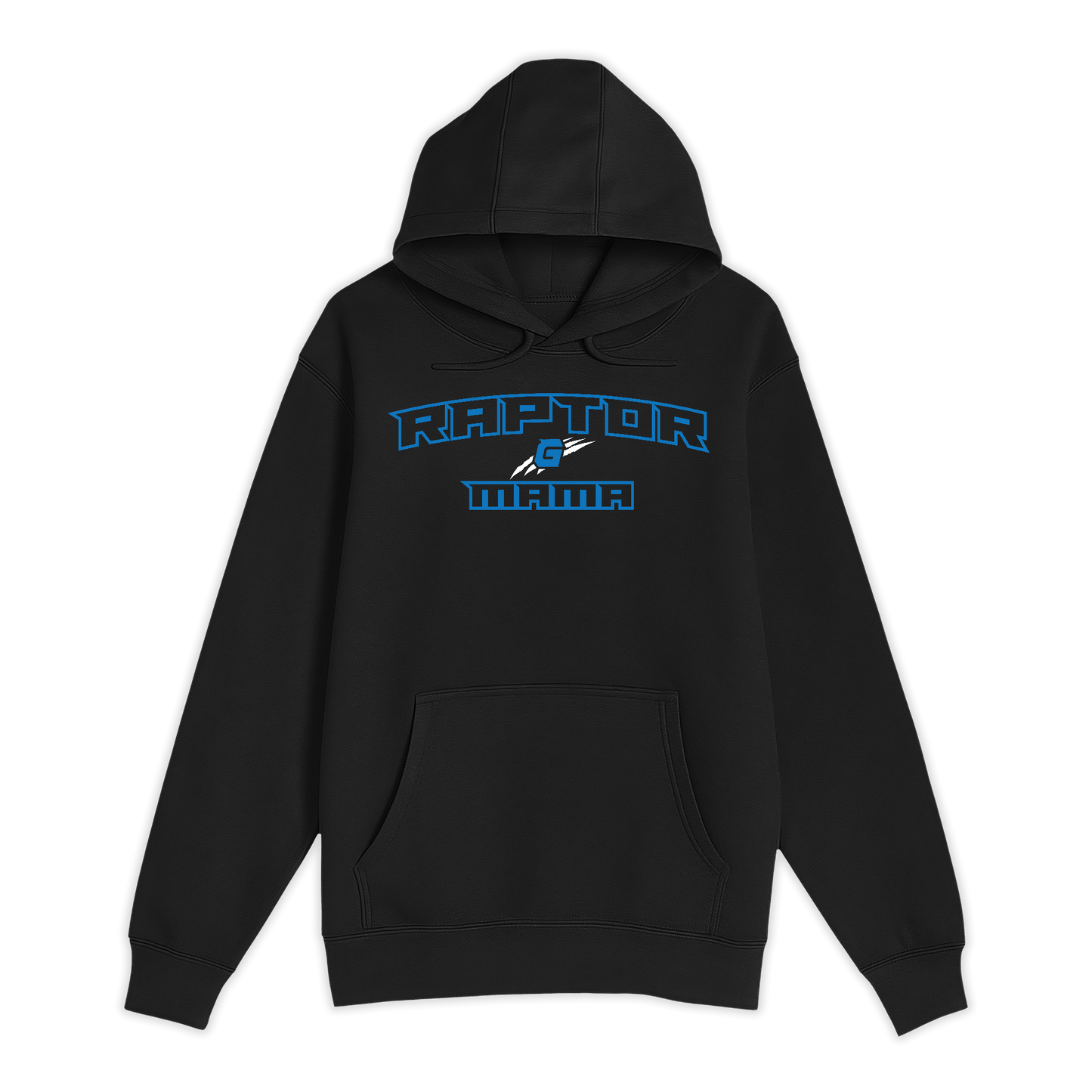 Unisex Small Black Pullover Hooded Sweatshirt