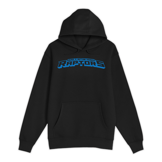 Unisex Small Black Pullover Hooded Sweatshirt