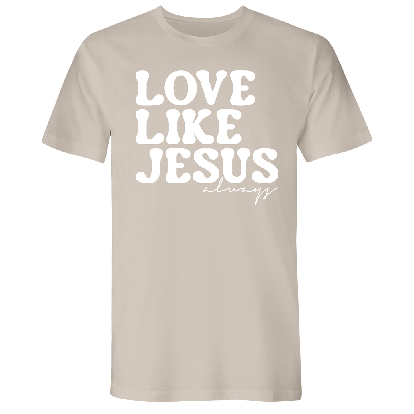 Mens Small Sand Style_T-Shirt