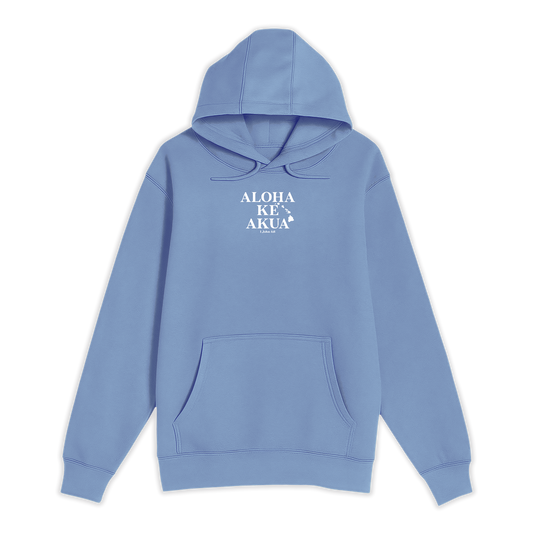 Unisex Small Colony Blue Pullover Hooded Sweatshirt
