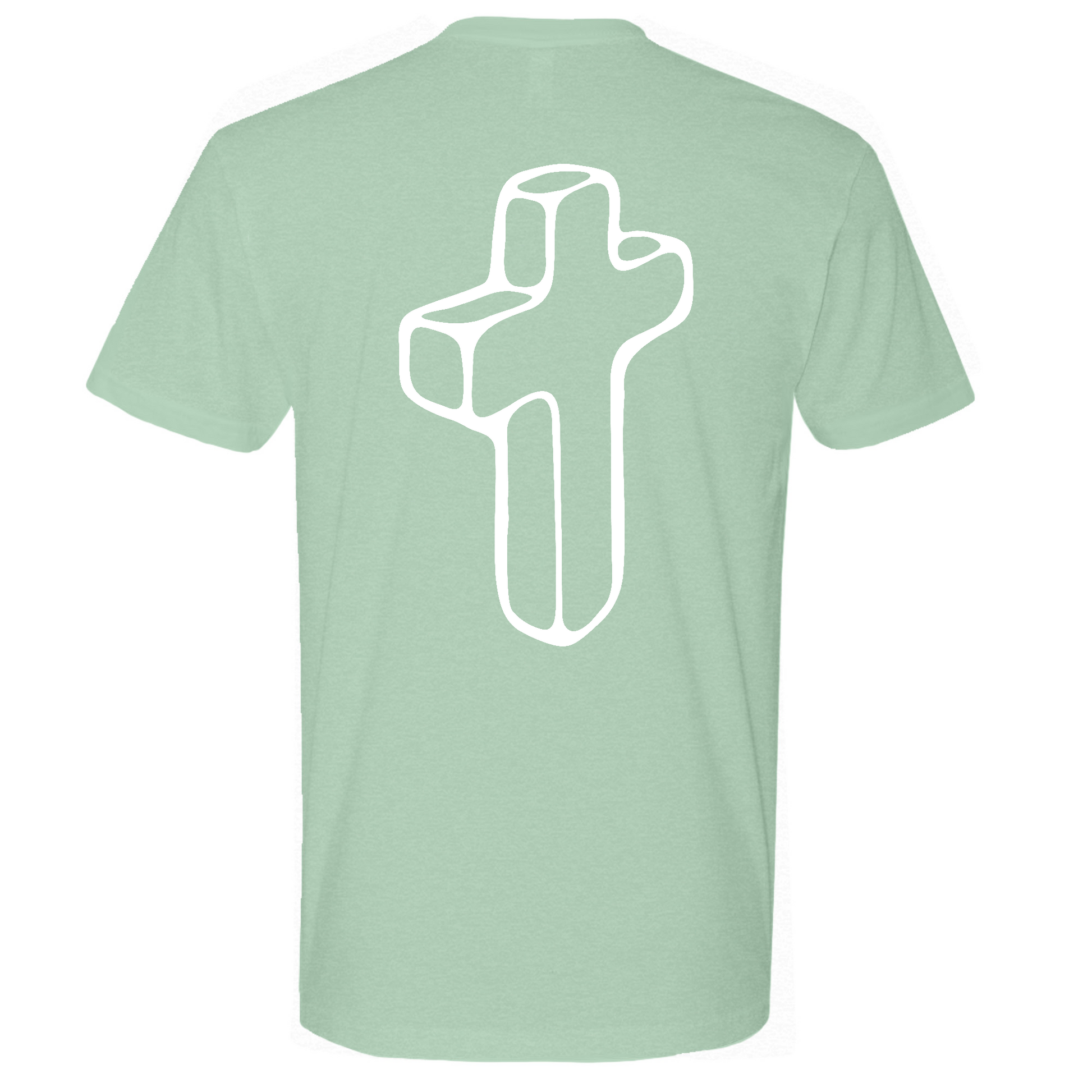 Mens Medium Green Style_T-Shirt