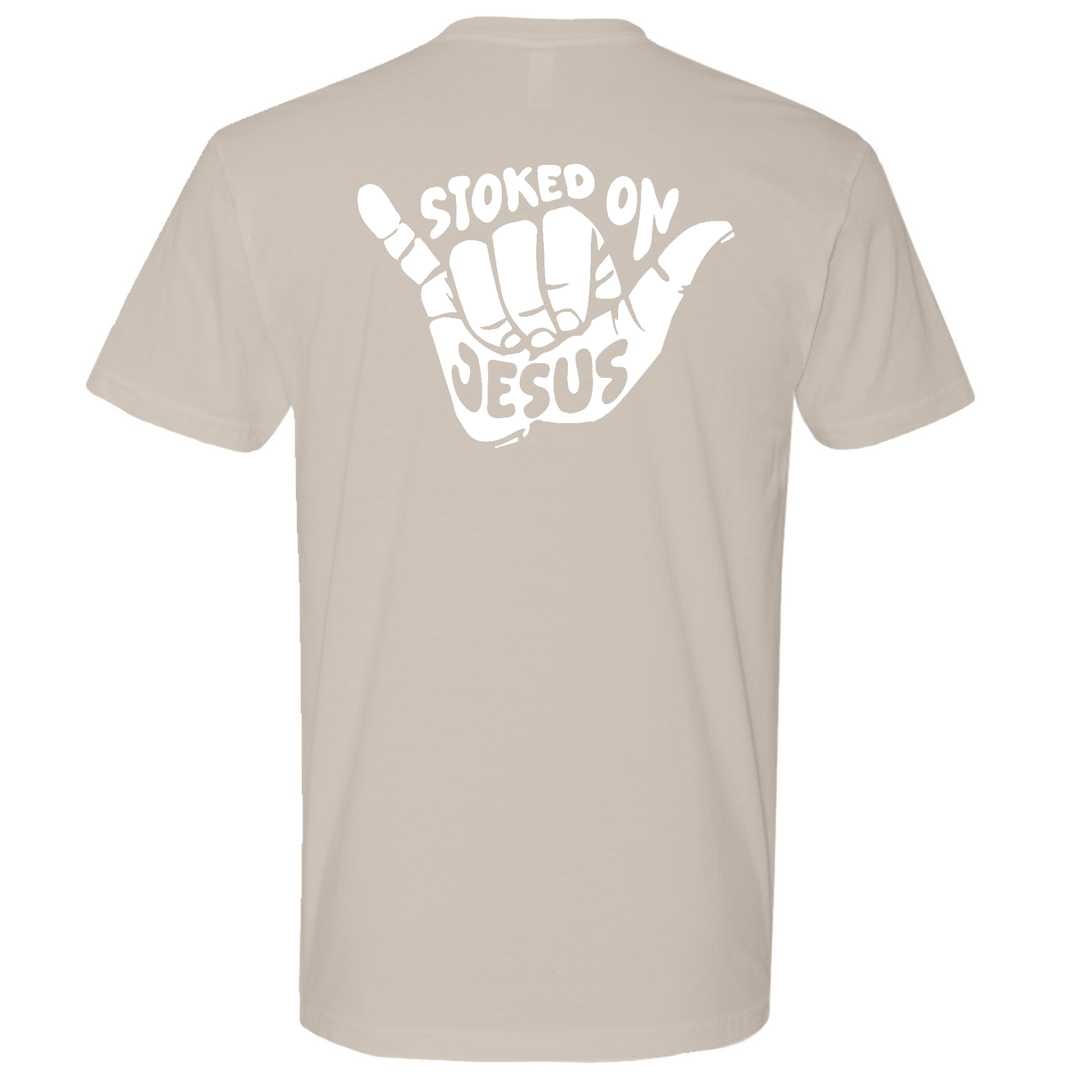 Mens Medium Sand Style_T-Shirt