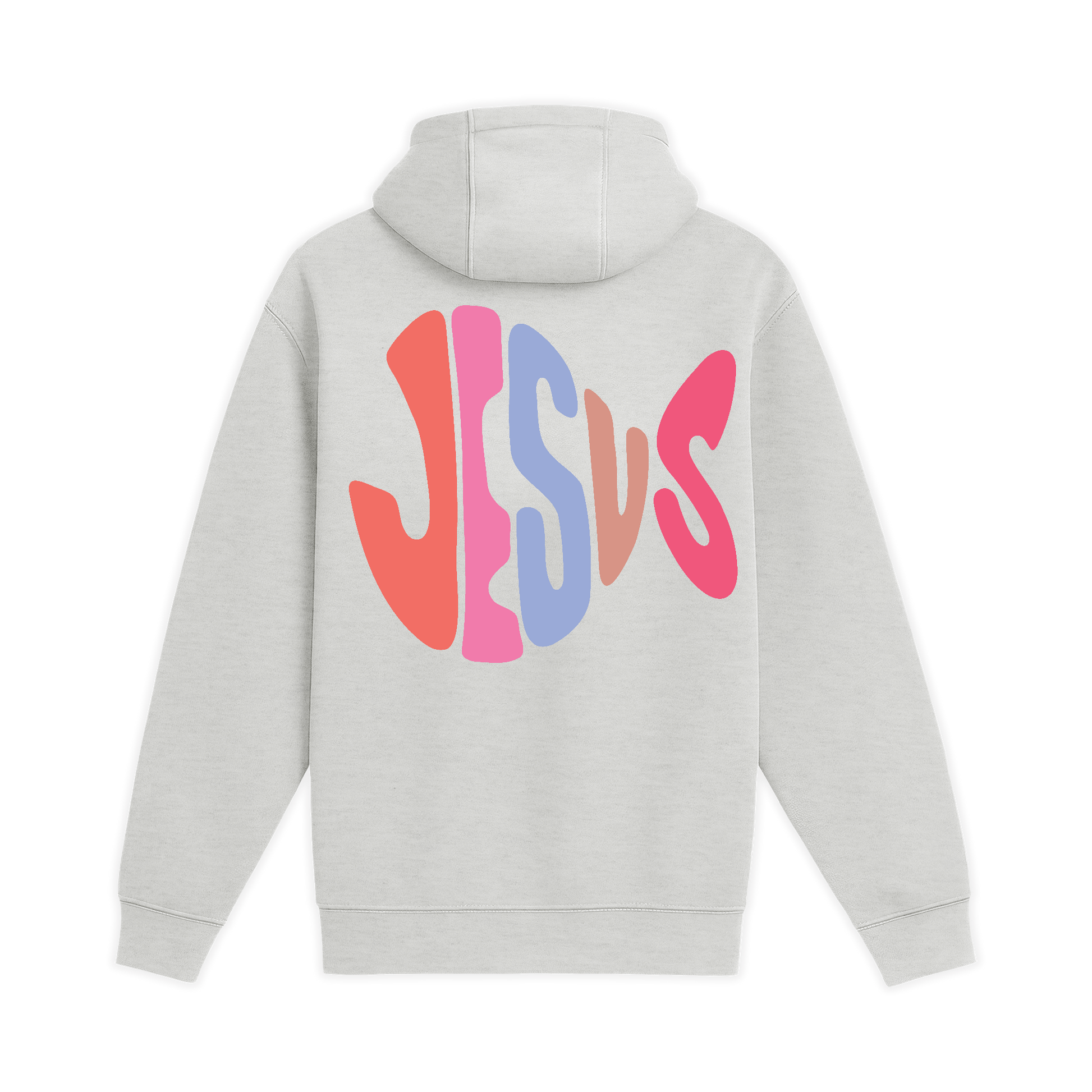 Unisex Medium Oatmeal Pullover Hooded Sweatshirt