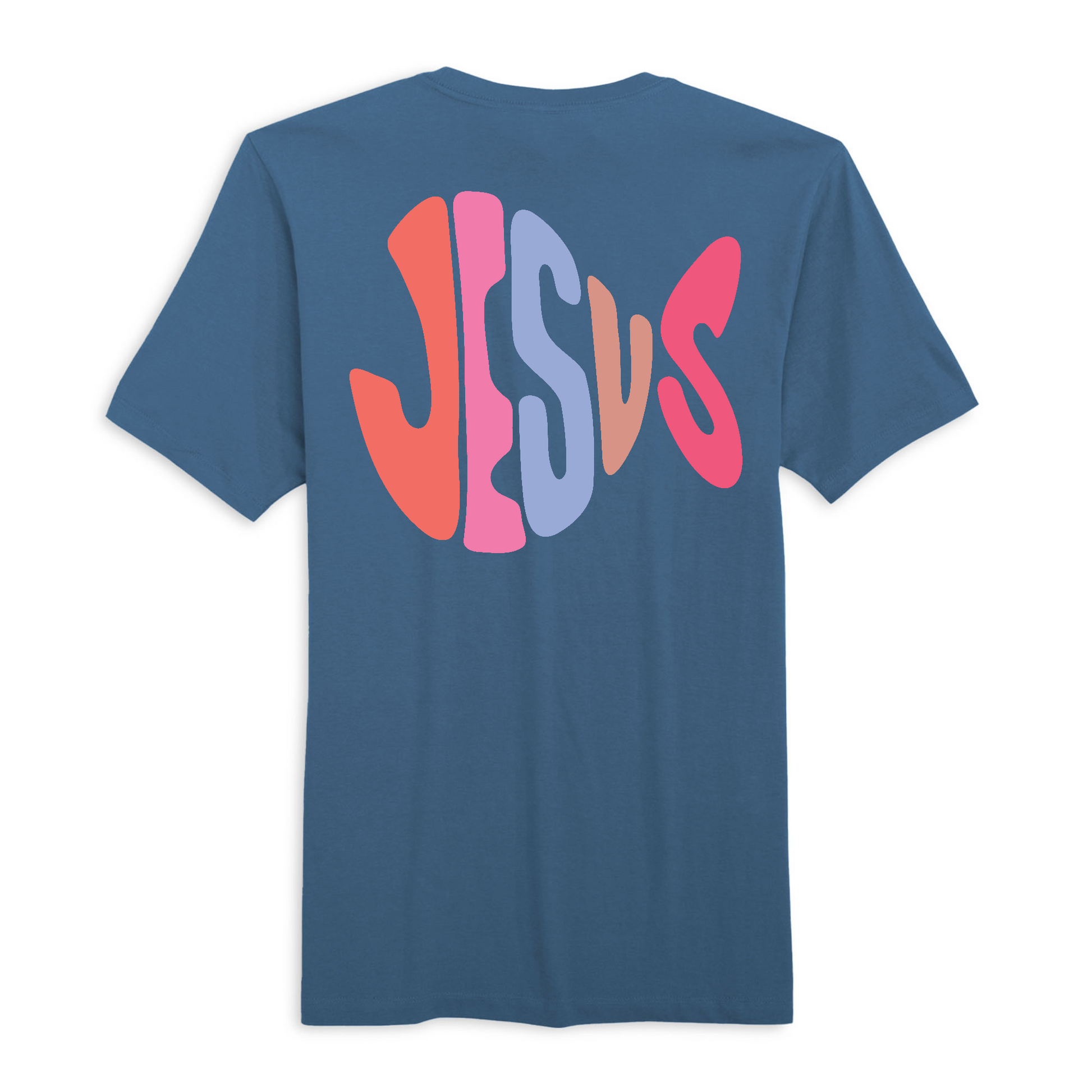 Mens Medium Deep Ocean Style_T-Shirt