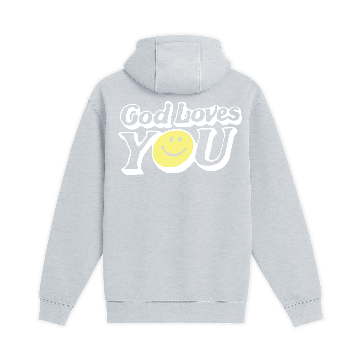 Unisex Medium Heather Gray Pullover Hooded Sweatshirt