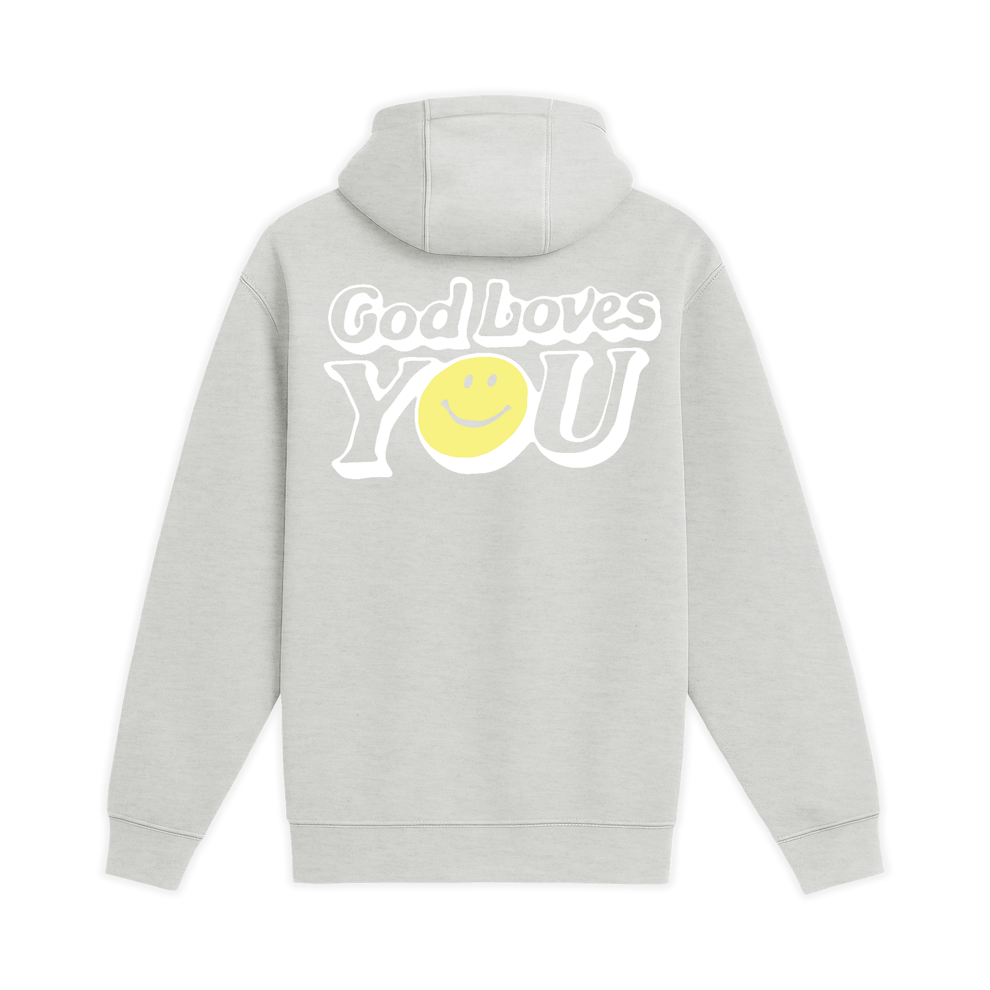 Unisex Medium Oatmeal Pullover Hooded Sweatshirt