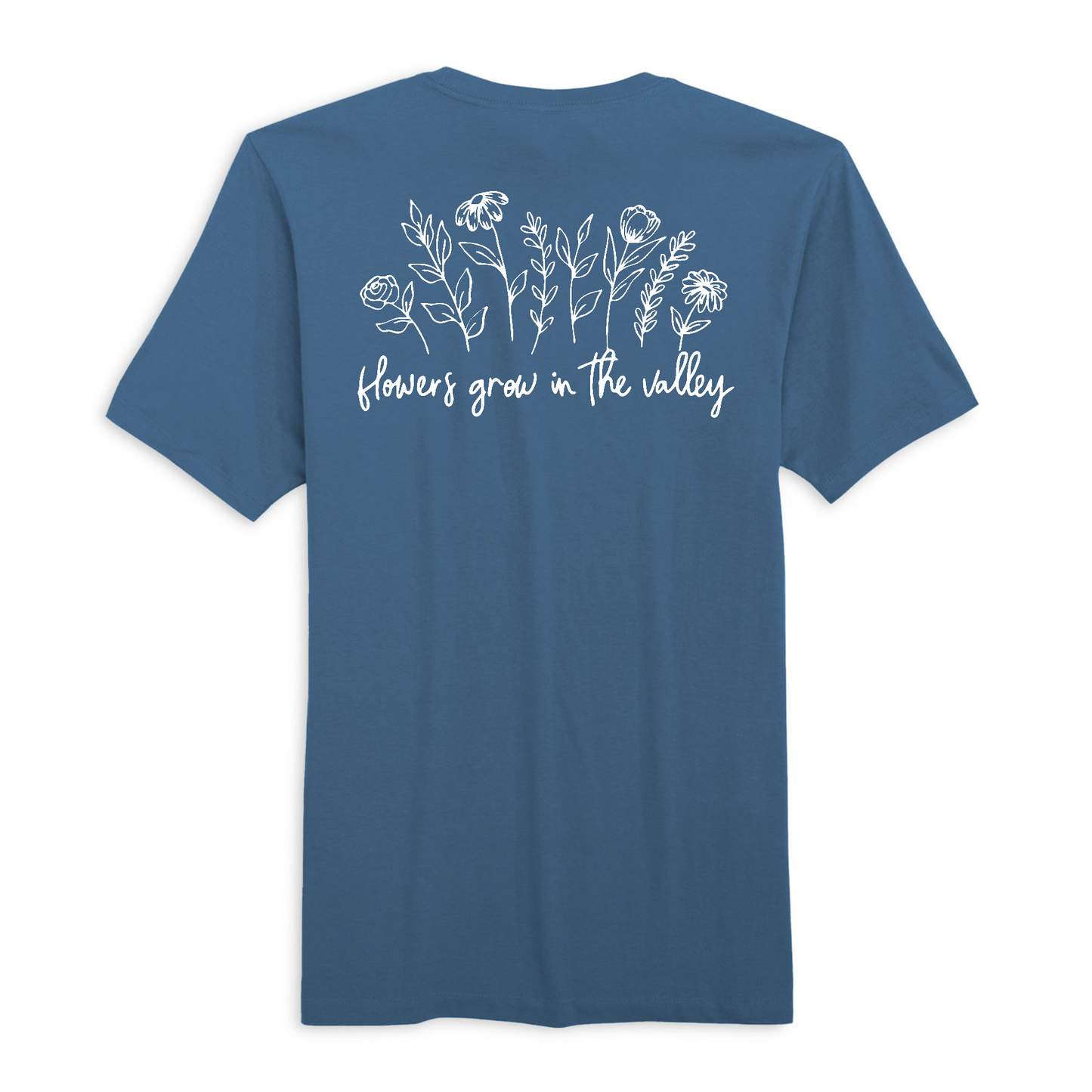 Mens Medium Deep Ocean Style_T-Shirt