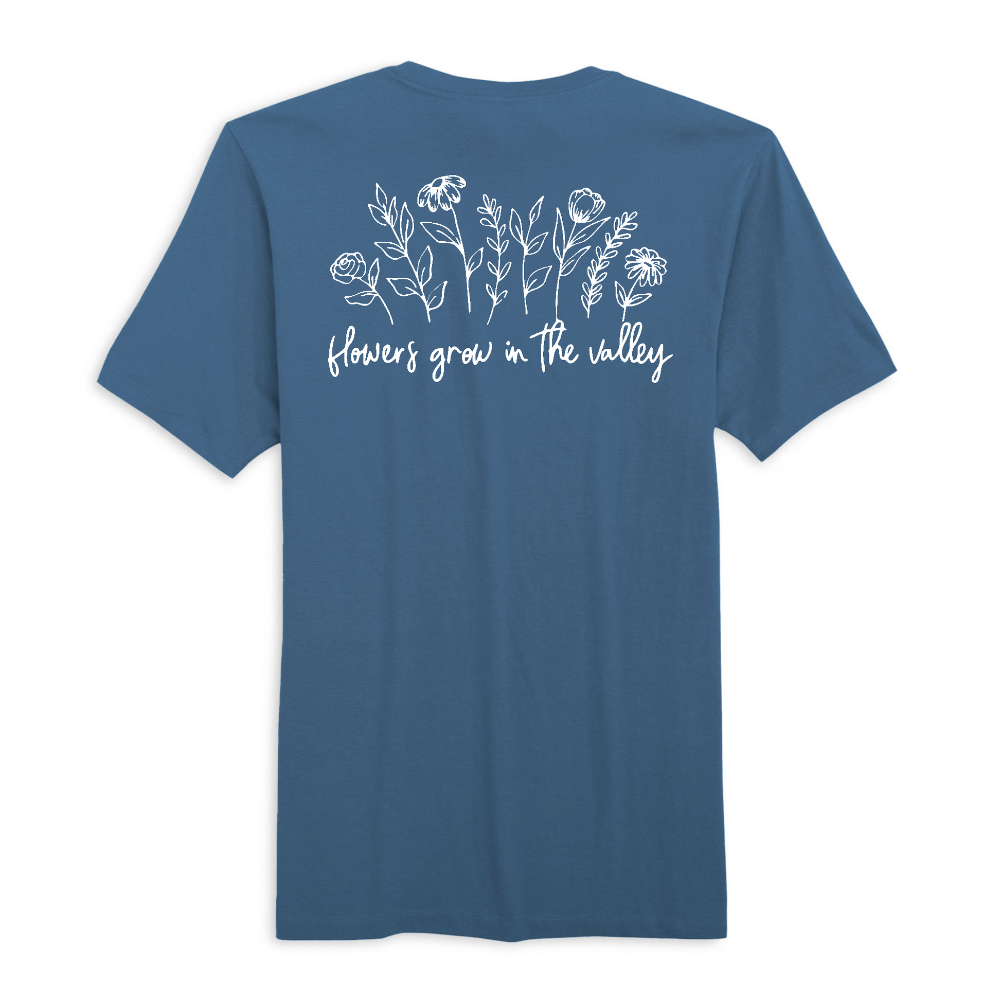 Mens Medium Deep Ocean Style_T-Shirt