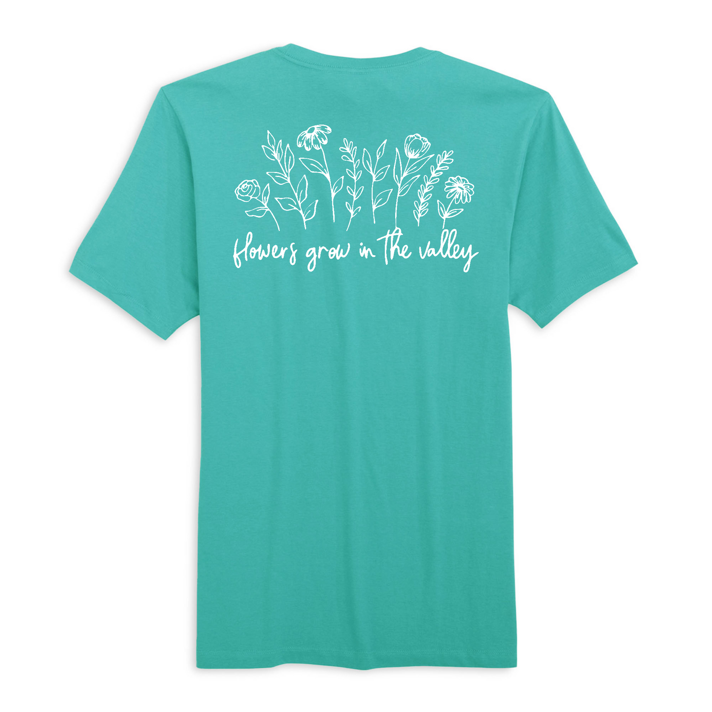 Mens Medium Green Style_T-Shirt