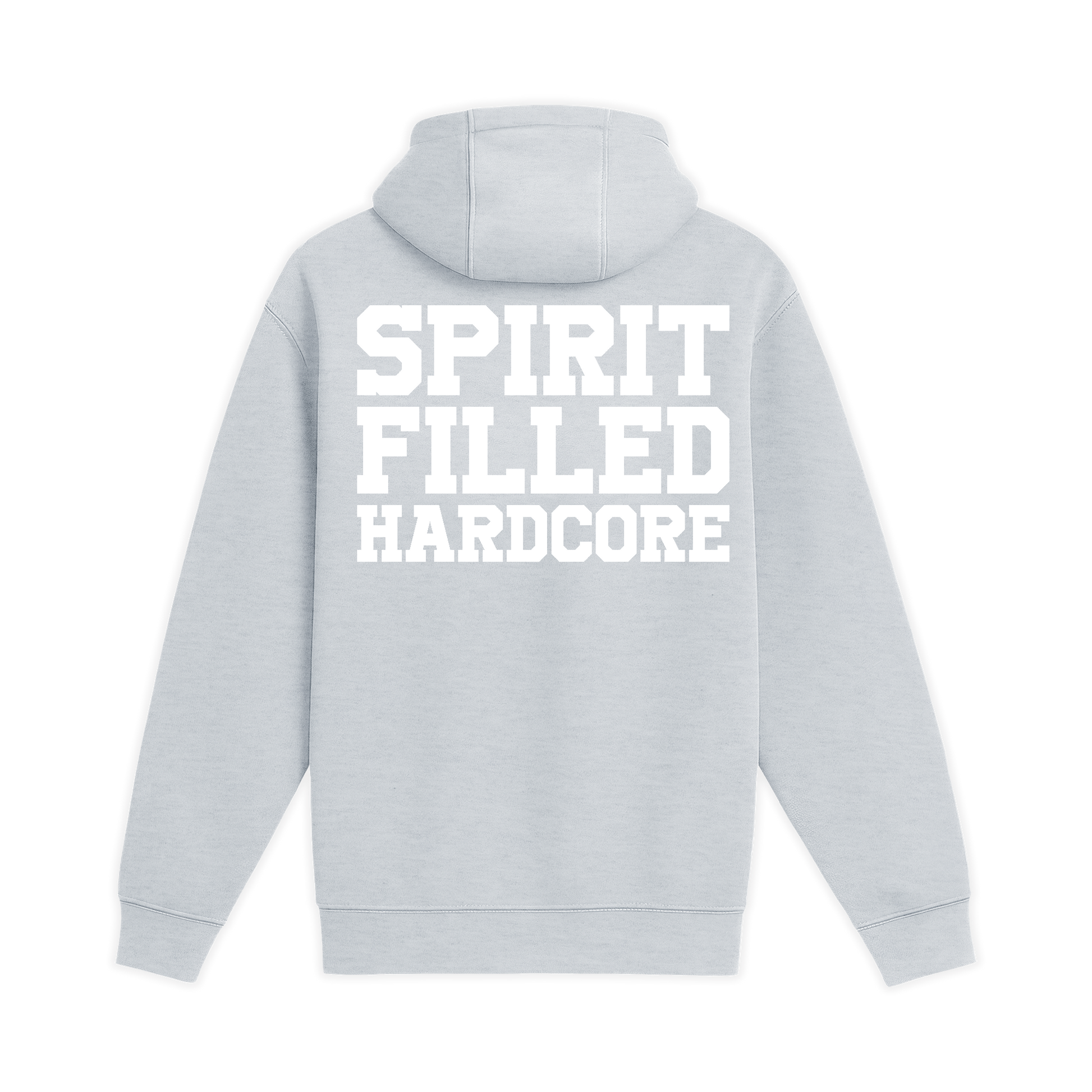 Unisex Medium Heather Gray Pullover Hooded Sweatshirt